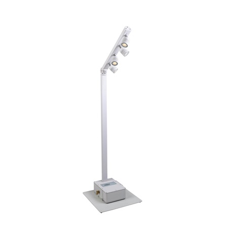 Briteq BTI-AKKUPOLE white - mât d'éclairage 4 x 5W IRC90 - IP64
