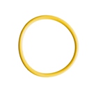 anneau ou bague de couleur jaune NEUTRIK NOR-4