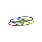 anneau ou bague de couleur blanc NEUTRIK NOR-9