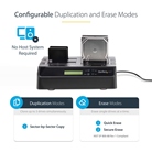 Duplicateur autonome 1 vers 3 pour disques durs SATA