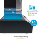 Duplicateur autonome 1 vers 5 pour disques durs SATA