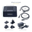 Duplicateur de Disque M.2 NVMe 1:1 StarTech 2-HDD-DUPLICATOR-N1