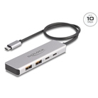 Hub USB 10Gb/s DELOCK 2 ports USB Type C et 2 USB Type A