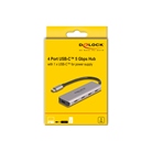 Hub USB 5Gb/s DELOCK 4 ports USB Type C
