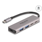 Hub USB 5Gb/s DELOCK 2 ports USB Type C et 2 USB Type A