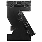 Table DJ en flight-case SHOWGEAR Table portative en forme de Z