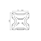 Support écran mural orientable et inclinable - VESA 200