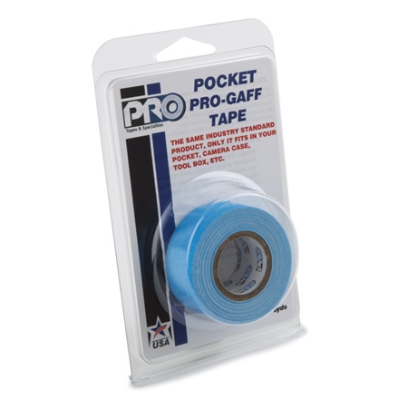 Gaffer US GAF PRO TAPES Pro Gaff® - 24mm x 5,4m Bleu Fluo 