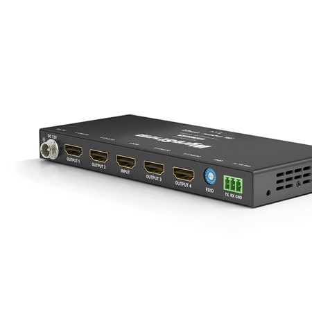 Distributeur/Splitter HDMI 2.0 HDCP 2.2 - 1 entrée 4 sorties - 4K 