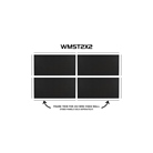 Cadre de montage 2x2 ADJ WMST2X2 pour panneau Led WMS2