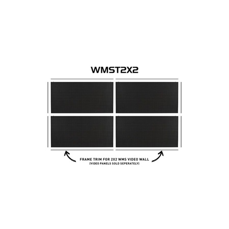 Cadre de montage 2x2 ADJ WMST2X2 pour panneau Led WMS2