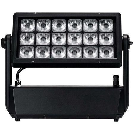 Pack de 4 wallwasher led sur batterie 18 x 20W RGBWAUV + acc FLASH