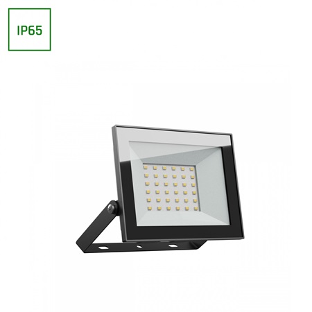 Noctis 4 Spectrum - quartzled IP65 - 30W - blanc chaud 3000K - noir