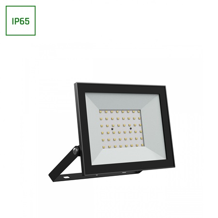 Noctis 4 Spectrum - quartzled IP65 - 50W - blanc chaud 3000K - noir