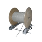 Dérouleur de touret pliable et portable COMPACT200 Cable Equipements