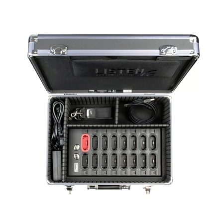 Listen WIFI - valise de charge pour 16 récepteurs LWR-1050