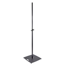 K&M 24654 - pied d'enceinte/lumière sur embase carré 1,4 à 2,4m