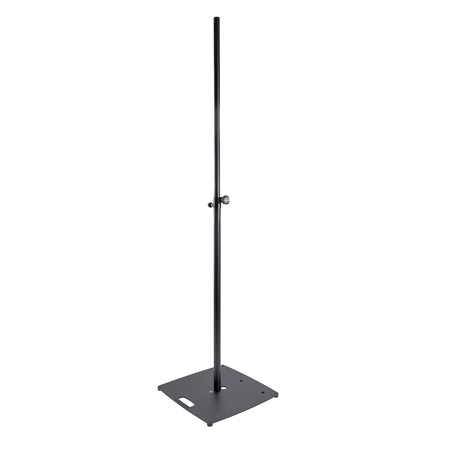 K&M 24654 - pied d'enceinte/lumière sur embase carré 1,4 à 2,4m