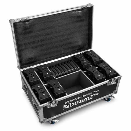 Flight case BeamZ Pro pour 8 projecteurs StarColor 128