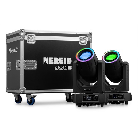 Nereid 380B - pack de 2 lyres Beam IP65 380W BeamZ Pro