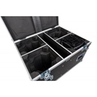 Flight case pour 4 lyres Briteq BTI Blizzard WASH1