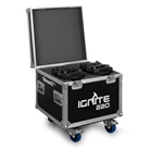 Ignite 220 - pack de 2 lyres Spot 220W led BeamZ Pro