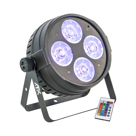 Par led slim 4 x 50W UV AFX Light Club UV 450