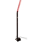 Mât d'éclairage 9 LED RGBWA-UV 6-en-1 10W AFX Light MASTBAR-BAT