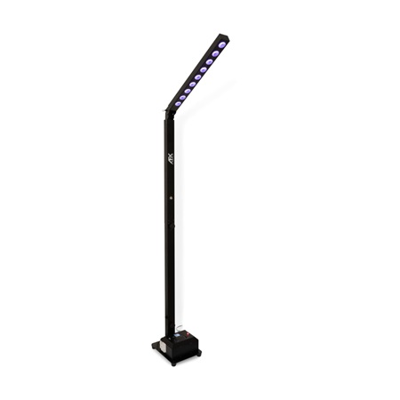 Mât d'éclairage 9 LED RGBWA-UV 6-en-1 10W AFX Light MASTBAR-BAT