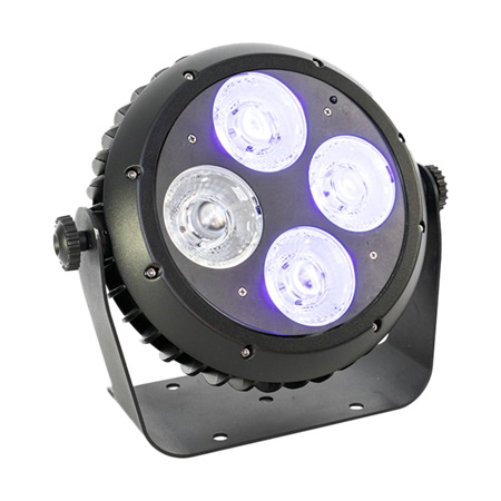Par led slim 4 x 50W UV AFX Light Club UV 450 IP65