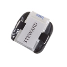 Brassard d'identification 100% PVC NOIR élastique ajustable