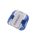 Brassard d'identification 100% PVC BLEU élastique ajustable