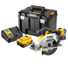 Pack Scie circulaire XR 18V Brushless 115 mm Batterie Coffret DEWALT