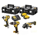 Kit 3 Outils  Perceuse, Meuleuse, Perforateur DEWALT