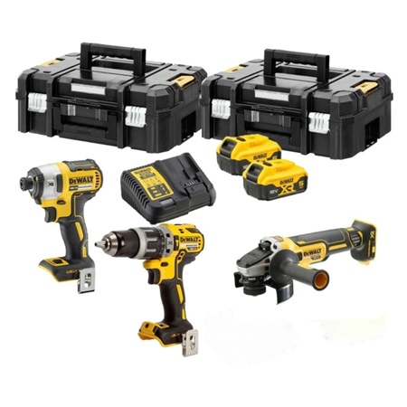 Kit 3 Outils  Perceuse, Meuleuse, Perforateur DEWALT