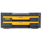 Coffret TSTAK IV 2 tiroirs avec diviseurs DEWALT