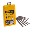 Coffret de 7 forets SDS-Plus diam : 5, 6 (x2), 8 (x2), 10, 12 DEWALT