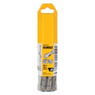 Pack de 6 forets SDS-Plus : 6 mm (x2) 8 mm (x2) 10 mm (x2) DEWALT