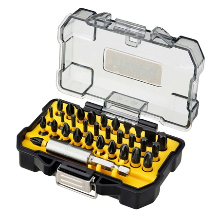 Coffrets 32 pièces avec embouts de vissage impact Torsion 25 mm DEWALT