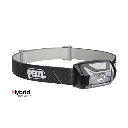 Lampe frontale blanche et rouge Led PETZL Tikka - Noir