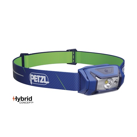 Lampe frontale blanche et rouge Led PETZL Tikka Core - Bleu