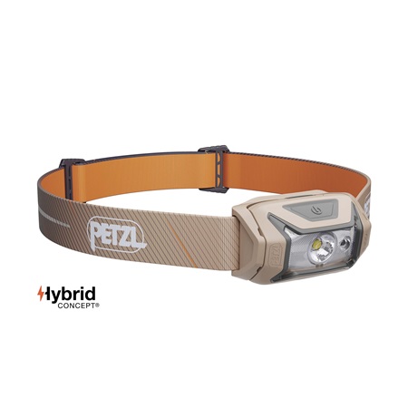 Lampe frontale blanche et rouge Led PETZL Tikka Core - Maron