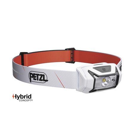 Lampe frontale blanche et rouge Led PETZL Tikka Core - Blanc