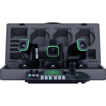 Bundle de 3 caméra PTZ 1080p HDMI et USB-C BirdDog X1