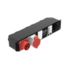 Distribution 32A tétra rackable Contrik - 7 x PC16 NF - 30mA