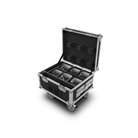 WELL FIT X - pack de 6 pars led sur batterie 9 x 7,5W + flight Chauvet