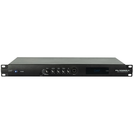 Ampli 2 x 250W 8Ohms ou 250W 100V + lecteur USB/BT/Stream