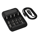 Chargeur Ansmann 4 emplacements pour accus Li-ion ou NiMH