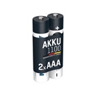 Blister de 2 accumulateurs AAA ANSMANN - 1100mAh, 1,2V