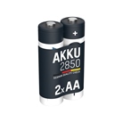 Blister de 2 accumulateurs AA ANSMANN - 2850mAh, 1,2V